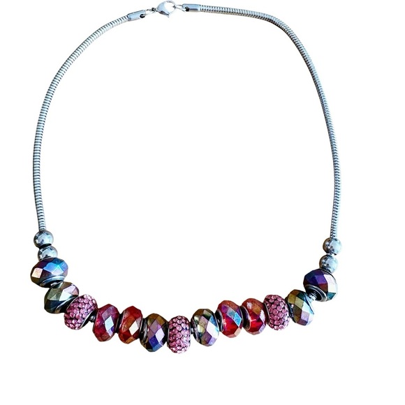 None Jewelry - 😻 Vintage Multicolor Necklace, very beautiful & Pandora style. 😻